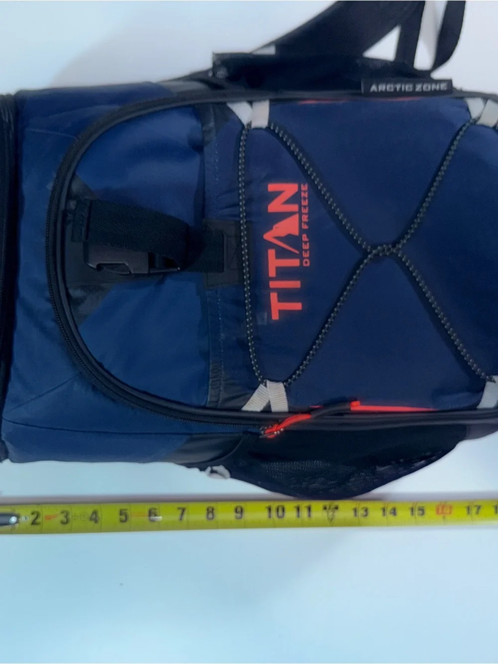 Titan Deep Freeze Navy Blue Insulated Backpack Cooler by Arctic Zone